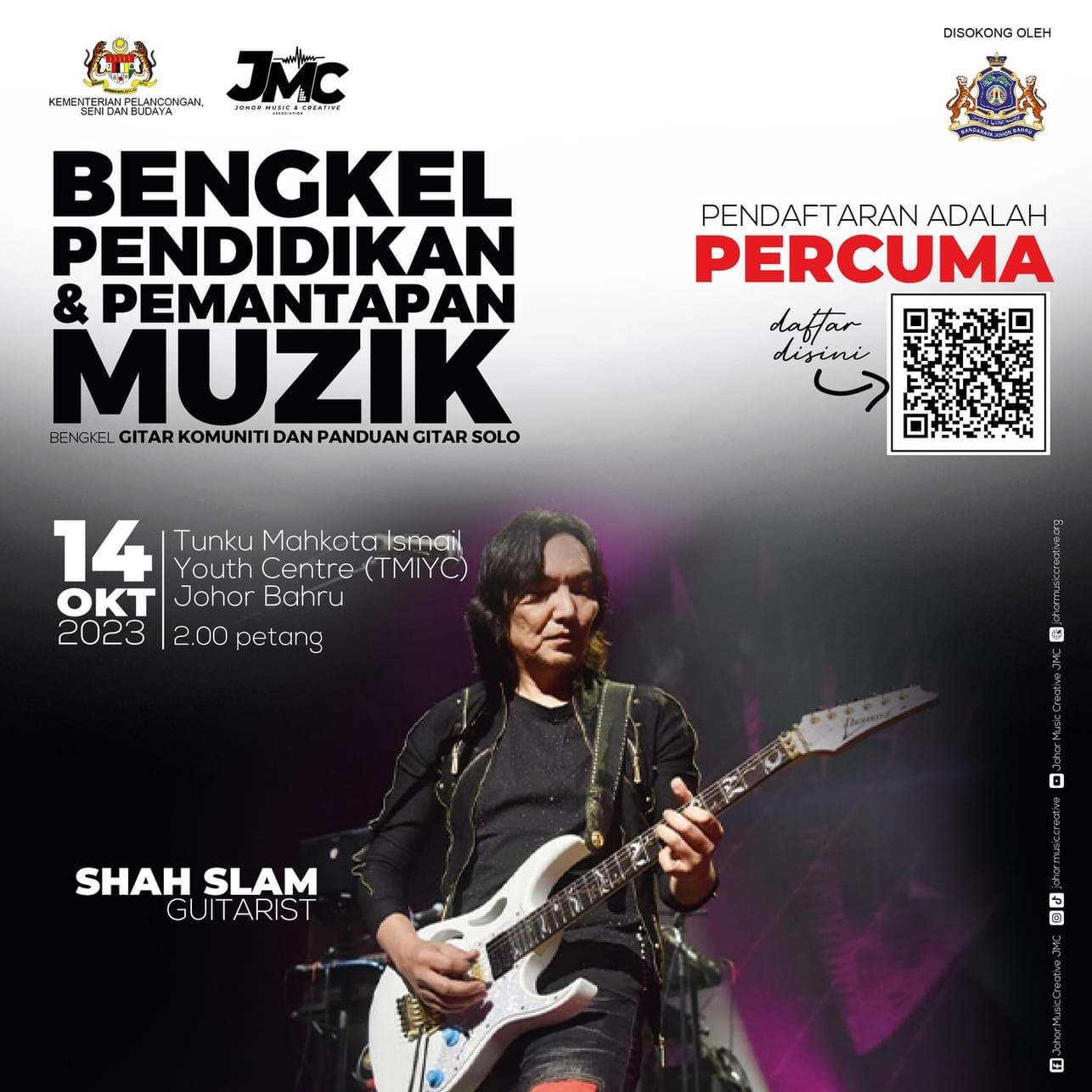 Bengkel Gitar Komuniti dan Panduan Gitar Solo bersama Shah Slam